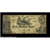 Image 5 : Danby, NY- Clark & Howell 25¢, $1, $5 Harris 8, 10, 13Three pieces from this very rare issuer, all w