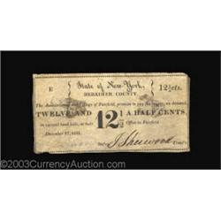 Fairfield, NY- Village of Fairfield 1¢, 12 1/2¢ Dec. 17, 1816 Harris 1, 5Two notes from this early m