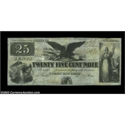 Fillmore, NY- Geo. N. Parkinson 25¢ 1853 Harris 7The only note listed in Harris from this community.