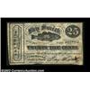 Image 1 : Fish House, NY- Fay Smith 25¢ Oct. 25, 1862 Harris 3A great note from this "Dealer in Clothing, Groc
