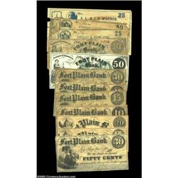 Fort Plain, NY- Coppernoll & Co. 15¢, 20¢, Nov. 24, 1862 Harris 8, 9; Farley & Rowland 25¢, 50¢ Oct.
