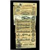 Image 1 : Fort Plain, NY- Coppernoll & Co. 15¢, 20¢, Nov. 24, 1862 Harris 8, 9; Farley & Rowland 25¢, 50¢ Oct.