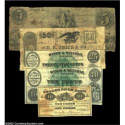 Franklin, NY- D.H. Smith & Co. 50¢ Harris 4 Good-Very GoodFranklinville, NY- H.S. Wood 5¢ Nov. 15, 1