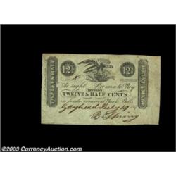 Gayhead, NY- B. Spring 12 1/2¢ July 19, 1837 Harris 3The only note listed in Harris for this issuer,