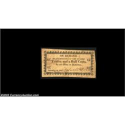 Hamilton, NY- Colwell & Steere 12 1/2¢ Dec. 26, 1814 Harris 3The Harris plate example from this rare