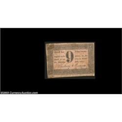 Hamilton, NY- Whitney & Graves 9¢ Dec. 29, 1814 Harris 9The only other denomination listed for this
