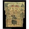 Image 1 : Herkimer, NY- John Nicholson 12 1/2¢, 25¢, 50¢ Jan. 1, 1817 Harris 14, 16, 17 Fair, Very Good, backe