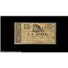 Image 1 : Higginsville, NY- C.B. Stark 25¢ July 25, 1862 Harris 3The only note listed from this mere dot of a