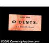 Image 3 : Hudson, NY- E.A. Roraback 1¢, 2¢, 3¢Three cardboard chits, each signed on the reverse by Mr. Rorabac