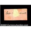 Image 4 : Hudson, NY- E.A. Roraback 1¢, 2¢, 3¢Three cardboard chits, each signed on the reverse by Mr. Rorabac