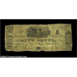 Ithaca, NY- Andrus Main & Co. 5¢ April 14, 1855 Harris 48Not much to look at, but a very rare note w
