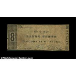 Ithaca, NY- Charles Lord 8¢ Aug. 1, 1843 Harris 42A great New York rarity, as this denomination is n
