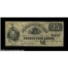Image 1 : Le Roy, NY- Anderson & Lathrop 25¢ Harris 4The plate note for this circa-1850's issuer, and the only