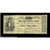 Image 1 : Lima, NY- The Lima Model Bank $2 Aug. 1, 1855 Harris UNLAn enigmatic piece which purports to be a ba