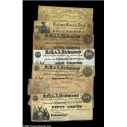 Little Falls, NY- E. Christy 25¢ Nov. 1, 1862 Harris 32 Fine; J. Connor 5¢ Nov. 9, 1862 Harris 40 Ve