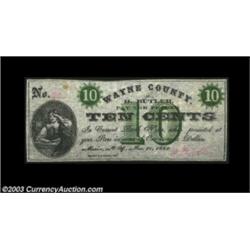 Marion, NY- H. Butler 10¢ Nov. 20, 1862 Harris 2The sole note listed from this location, with this t