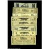 Image 1 : Naples, NY- Wm. Marks, Jr. 5¢ (2), 20¢, 25¢, 50¢ Harris 5, 6, 11, 13, 20; Nelson & Barber 15¢ Nov. 1