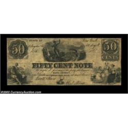 New York, NY- A. Boyden & Co. 50¢ 1855 Harris 315The only note listed for this issuer, with this the