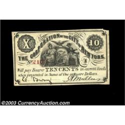 New York, NY- Corporation of the City of New York 10¢, 25¢ Oct. 15, 1862 Harris 387, 388This issue h