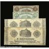 Image 1 : New York, NY- C. Delmonico 5¢, 10¢, 15¢, 25¢ Harris 426-429 Four notes from this scarce issuer, whos