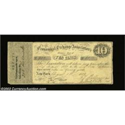New York, NY- Economical Exchange Association 10¢, 20¢ Aug. 1849 Harris 468, 470A pair of scarce not