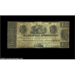 New York, NY- The Manhattan Association $1.50, $5, $20 Harris 670, 674, 678These notes, which are un