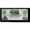 Image 3 : New York, NY- S. Merritt 25¢, 50¢ Harris 712, 713Two pieces, both Uncirculated, with traces of old m