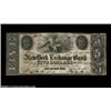 Image 1 : New York, NY - New York Exchange Bank $5 January 15, 1840 G8While the signatures of this Extremely F