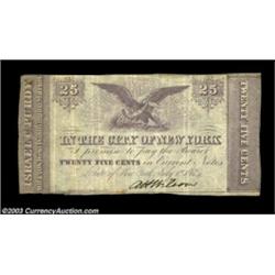 New York, NY- Israel C. Purdy 25¢ July 1, 1862 Harris 888The Harris plate example. Very Fine.  Impor