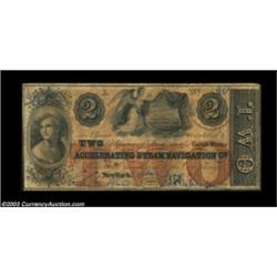 New York, NY- United States Joint Accelerating Steam Navigation Company $2 May 24, 1841 Harris 1046T