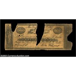 New York, NY - R.M. Williams 12¢, 1834 Harris UNLA rare denomination from an issuer doing business a