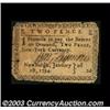 Image 1 : Newburgh, NY- Wm. Seymore 2 Pence Jan. 1, 1794 Harris 4An excessively rare and quite likely unique n