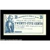 Image 1 : North Gage, NY- Archibald & John C. Blue 25¢ Oct. 30, 1862 Harris 7An interesting note from the Blue