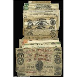 More New York State Scrip from the Harris Collection.Ogdensburgh, NY - Thomas Bacon 10¢ Oct. 15, 186