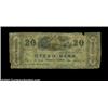 Image 1 : Otego, NY- Jared Burdick 20¢ Oct. 20, 1862 Harris 6A rare note which Harris mistakenly lists under O