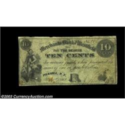 Panama, NY- J. Steward & Son 10¢, 50¢ Nov. 1, 1862 Harris 6, 8The only two notes we've ever seen fro