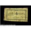 Image 1 : Paris, NY- Simms Robinson 6¢, 25¢ Dec. 1814 Harris 5, 7Two pieces from this early Oneida County issu