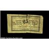 Image 3 : Paris, NY- Simms Robinson 6¢, 25¢ Dec. 1814 Harris 5, 7Two pieces from this early Oneida County issu
