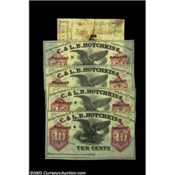 Phelps, NY- S.E. Norton 5¢ Nov. 1, 1862 Harris 12 Good, repaired; C. & L.B. Hotchkiss 10¢, 15¢, 25¢