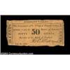 Image 1 : Pleasant Valley, NY- Village of Pleasant Valley 50¢ Jan. 22, 1816 Harris 18A very scarce War of 1812