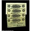 Image 1 : Red Mills, NY- Edw. Livingston 5¢, 10¢, 50¢ (2) Sept. 25, 1862 Harris 5-7Four pieces, the first a si