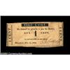 Image 1 : Rhinebeck, NY- Unidentified Issuer 1¢ Feb. 13, 1815 Harris 5The Harris plate note for this issuer, w