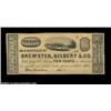 Image 1 : Rochester, NY- Brewster, Gilbert & Co. 1844 Harris 26An enigmatic piece thick buff stock. This is th