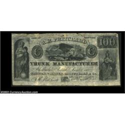 Rochester, NY- A.R. Pritchard Ad NoteA very early style oversize ad note which we've not seen previo
