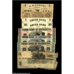Rochester, NY- D. Ashley & Co. 5¢ Oct. 1, 1862 Harris 10 Fine-Very Fine; J.K. Hudson 5¢ Harris 132 G