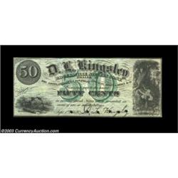 Rogersville, NY- D.L. Kingsley 5¢, 10¢, 25¢, 50¢ Sept. 1, 1862 Harris 5-8One of each denomination kn