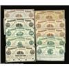 Image 1 : Sag Harbor, NY- Unknown Issuer 3¢, 5¢, 10¢, 15¢, 25¢ (3), 50¢ (3) Harris 38, 41, 43, 48-53Ten pieces
