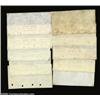 Image 2 : Sag Harbor, NY- Unknown Issuer 3¢, 5¢, 10¢, 15¢, 25¢ (3), 50¢ (3) Harris 38, 41, 43, 48-53Ten pieces