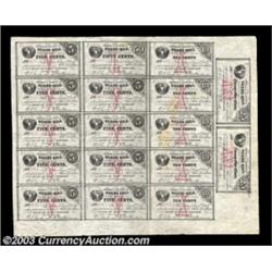 Sandy Hill, NY- Village of Sandy Hill 5¢ (9)-10¢ (5)-25¢ (2)-50¢ Jan. 15, 1863 Harris 8-9-10-11 Uncu