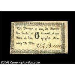 Sangerfield, NY- J. & R. Bacon 6¢, 12 1/2¢ 25¢ Jan. 12, 1815 Harris 7, 12, 14Three pieces from the s